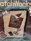Vtg Bucilla Patchworks Easy Applique Mini Quilt Kit  41133 Fabric Pattern Sewing