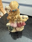 Sitting Mermaid Statue Sculpture Figurine Nautical Beach Home Table Top Decor 4   