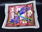 Completed Unframed Carolyn Barrani Needlepoint Dragonfly With Cala Lillies 14x14