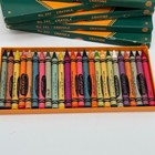 Vintage 1960s Crayola No 241 Flat Box 24 Crayon Set Lot Of 5 Binney   Smith Nos