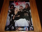 Vintage 1989 Vixen Poster  Awesome   Janet Gardner  Hott