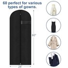 Dress Bags For Gowns 60  Long Dress Garment Bag  Garment Bags For Hanging 1