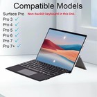 Type Cover For Microsoft Surface Pro 7  pro 7 6 5 4 3  12 3  - Black Gray