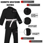 Traditional Karate Gi Martial Arts Karate Wear Uniform With Free White Belt