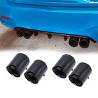 4pcs Carbon Fiber Exhaust Tips For Bmw F87 M2 F80 M3 F82 F83 M4 Stainless