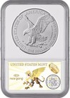 Presale- 2025  p  American Silver Eagle Ngc Ms70 First 50 000 Issued Eagle Privy