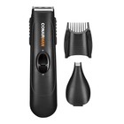 Cordless Beard And Mustache Trimmer With Nose And Ear Trimmer Attachments