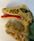 Vintage Steiff Gaty Alligator Hand Puppet Glass Eyes Mohair Germany