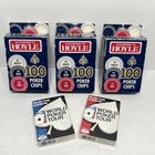 Vintage Hoyle Poker Chips Bee Playing Cards Poker Bundle Free Shipping 