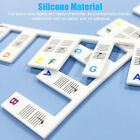 Removable Silicone Piano Keyboard Note Labels 88-keys Reusable Piano Stickers