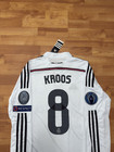 Kroos  8 Madrid 2014 Home Soccer Jersey  Size Medium 