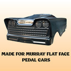 Murray Flat Face Pedal Car Custom Decal Set - License Plate   Dash Gauge Sticker
