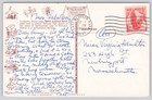 Many Glacier Hotel Postcard 1960 Glacier National Park Montana Mountains Lake