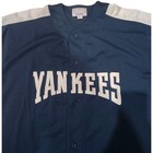 Vintage New York Yankees Starter Jersey Size Xl Blue Mlb Baseball