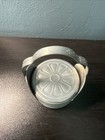 Vintage Aluminum Daisy Coaster Set 