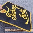 Vintage Tuborg Gold Beer Patch Large Jacket Vest Back Work Uniform Af3