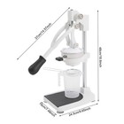 Commercial Manual Juicer  Juice Extraction Machine  Hand Press Juice Extractor