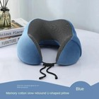 U Shaped Memory Foam Travel Pillow Neck Support Head Rest Car Airplane Sleep Us
