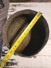 Antique 19thc Ottoman Turkish Copper Cauldron Pot Hand Brazed Handles 10 