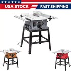 10 Inch Table Saw Stand   Protective Cover 0   45   Bevel Cuts 15a Motor 5000rpm