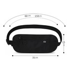 Travel Waist Pouch Hidden Money Belt Security Chest Pack Outdoor Jogging Wallet