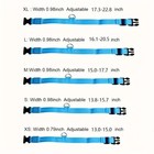 Dog Led Collar Nylon Flashing Glow Night Safety Light Up Adjustable Pet Collar