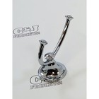 Delta 132890 Silverton Wall Mount Double Robe Hook - Polished Chrome Read