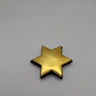 Rare Vintage Limoges France Star Of David Judaica Trinket Box Blue Gold Handmade