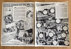 The Fly  1958  Vincent Price Showmen s Report   Pressbook David Hedison Rare 