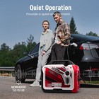 4000 3200 Watt Recoil Start Inverter Generators Portable Quiet 58db In Eco Mode