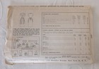 Vintage Simplicity 2351 Apron Pattern Set 1940s Bib Waist Styles Small