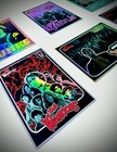 The Warriors Movie Gangs Sticker Lot  6pcs  Holograph Stickers
