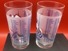 Two 2008 Kentucky Derby Churchill Downs 134th Horse Racing Glasses Big Brown