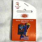 Sydney 2000 Olympics Pins Lot Of 2 Torch Relay Herald Sun Los Angeles Vintage