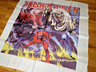Vintage 1982 Iron Maiden Number Of The Beast Big Tapestry 44  X 45  - Rare 