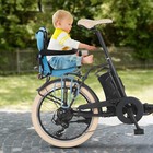 Child Bike Seat Bicycle Rear Mounted Children Seat Carrier For Kids   Toddlers