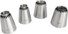 Sultan Piping Nozzle 4pcs 304 Stainless Steel Russian Piping Tips Sultan Ring Ba