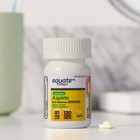 Equate Safety Coated Low Dose Aspirin Tablets For Pain Relief  81mg  120 Count