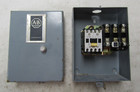     allen Bradley Size 00 Enclosed Magnetic Motor Starter 120v Coil Type 1 509-tad