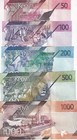 Kenya Set 5 Pcs 50 100 200 500 1000 Shillings 2019 P 52 53 54 55 56 Unc
