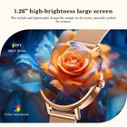 Smartwatch Women Fitness Tracker Watch Gold Smart Watches For Ladies Make Answer