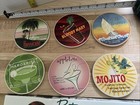 Retro Barware Coaster Set