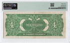Bahamas  Government Of The Bahamas  P-2a 1919 4 -shillings  Pmg Graded 35 Choice