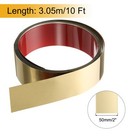 Molding Trim Wall Trim Peel And Stick 10ft X 2inch Mirrored Gold