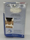 Playtex 18 Hour Bra 44ddd White  4088 Wire Free Comfort Lace Tru Support New