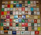 Lot Of 111 Vintage Miscellaneous Matchbook Covers  matches Removed 