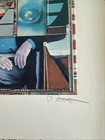 Peter Stanziale Signed Mixed Media Collage Original Art