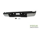 Complete-chrome Rear Bumper For Chevy Silverado Gmc Sierra 1500 2007-2013 Truck