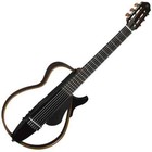 Yamaha Slg200s Steel String Silent Guitar  translucent Black  With Case   new  
