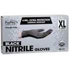 Disposable Nitrile Gloves  Chemical Resistant  Powder-free  Latex-free  Non-s   